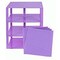 Strictly Briks Classic Stackable Baseplates, Building Bricks For Towers, Shelves, and More, 100% Compatible with All Major Brands, Lavender, 4 Base Plates & 30 Stackers, 10x10 Inches